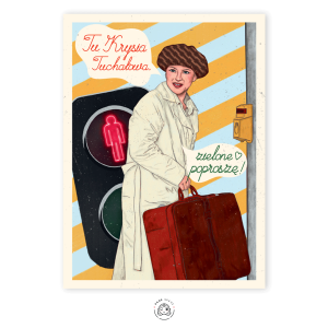 Naklejka - Krysia Tuchałowa (Zróbmy sobie wnuka)